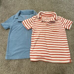 Mini Biden Terry cloth polo set